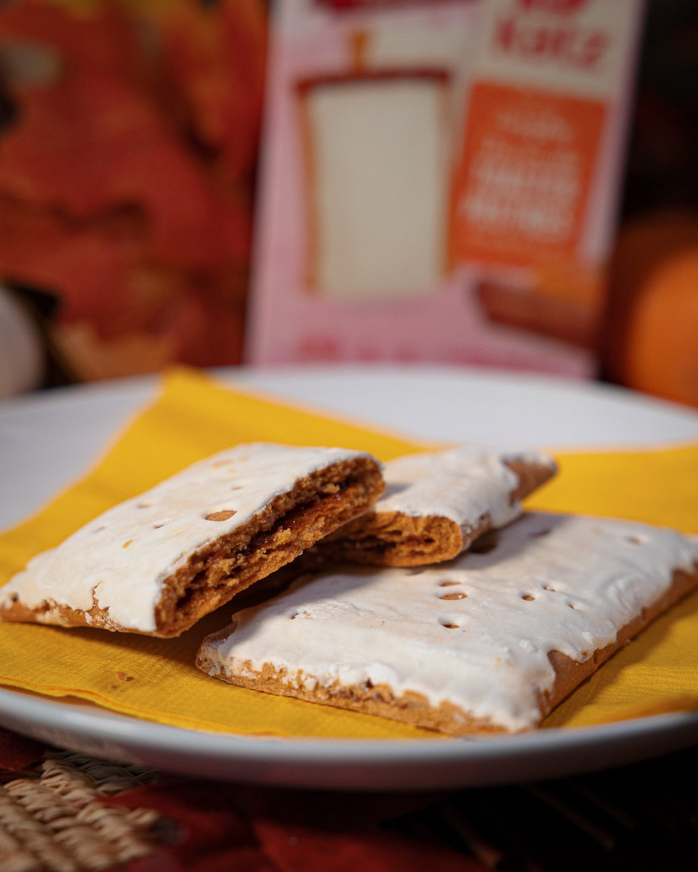 Toaster Pastries - Pumpkin Cheesecake