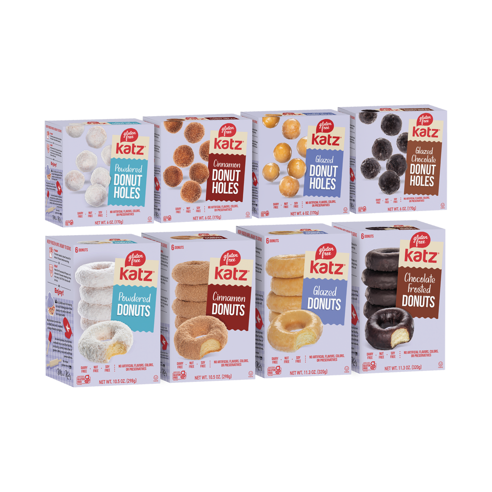 Donuts & Donut Holes -  Top 8 Flavors