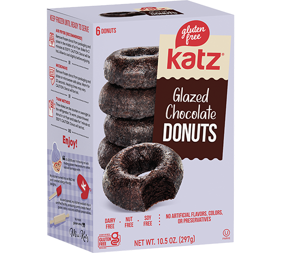 Glazed Chocolate Donuts