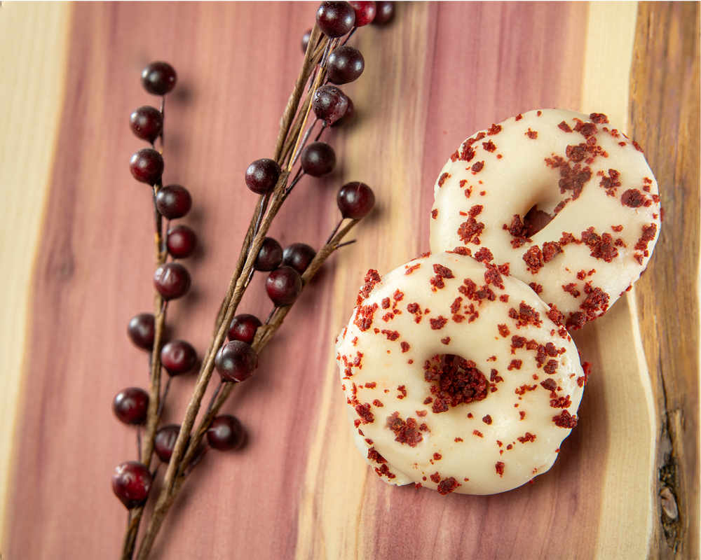 Red Velvet Mini Donuts