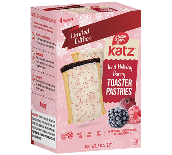 Toaster Pastries - Iced Holiday Berry